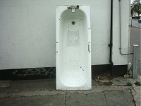 A bath.