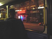 The 43 bus. I was not stabbed. 