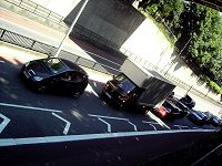 Traffic on the Archway Road.