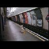 Clement waits for a train. 