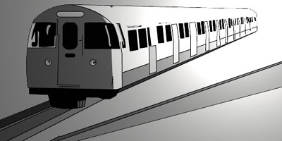 A tube train